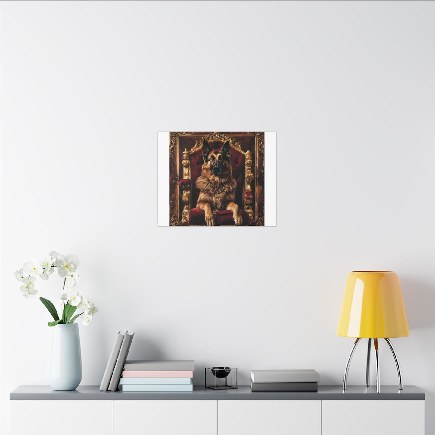 Custom Pet Portrait Canvas Print | Funny Pet Gift