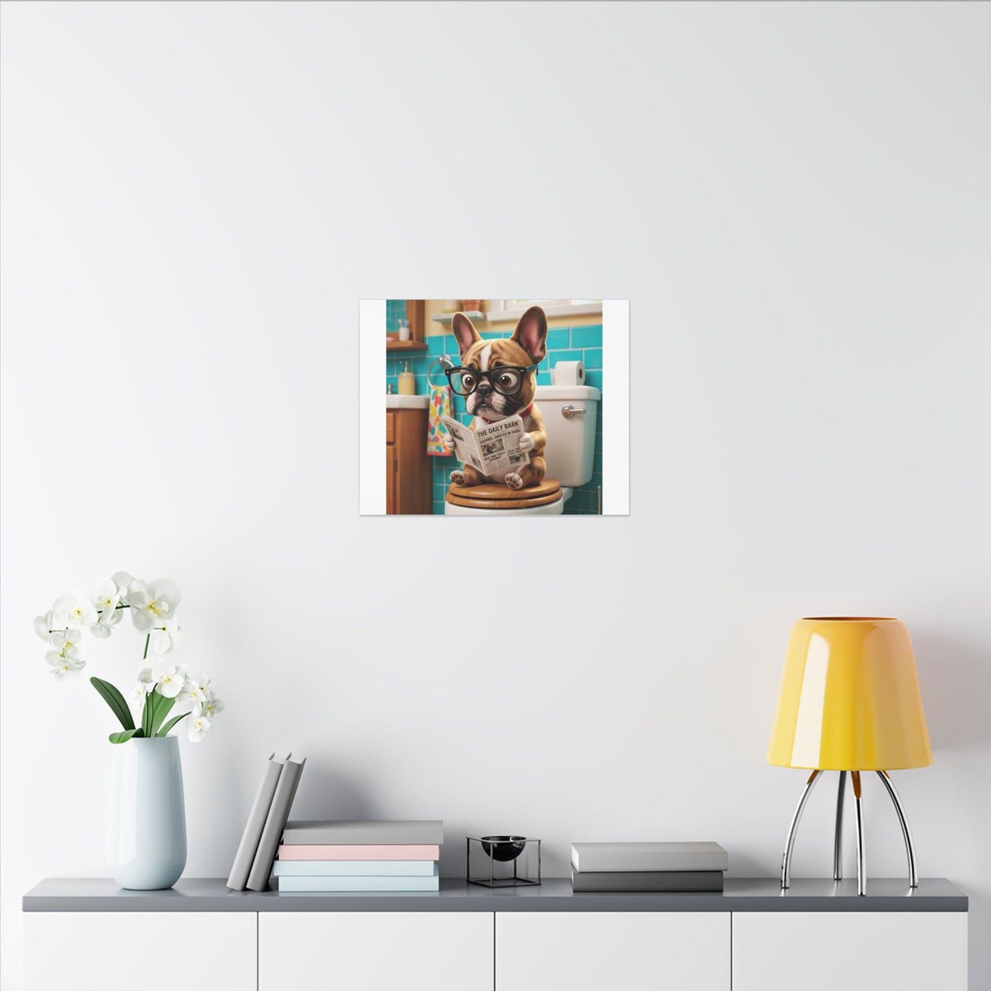 Custom Pet Portrait Canvas Print | Funny Pet Gift