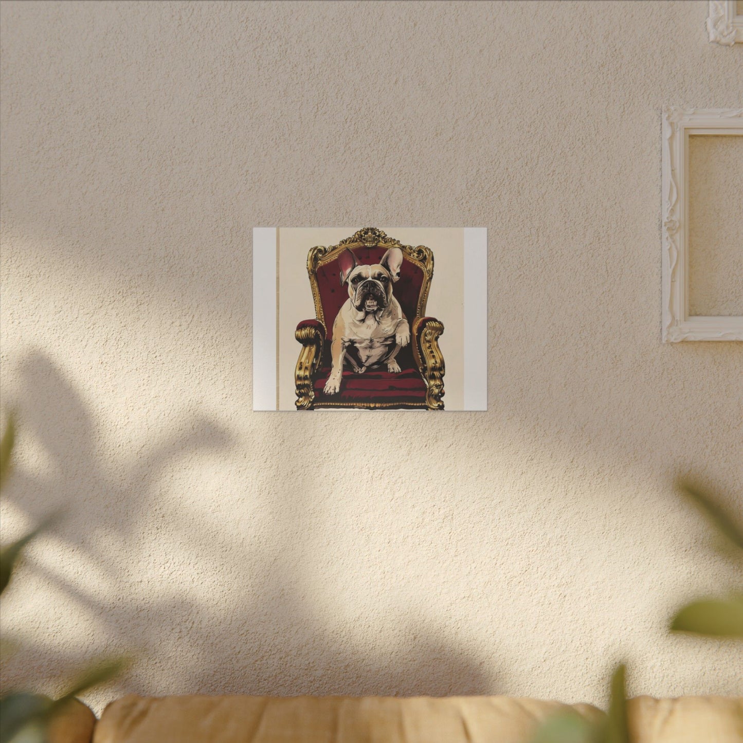 Custom Pet Portrait Canvas Print | Funny Pet Gift