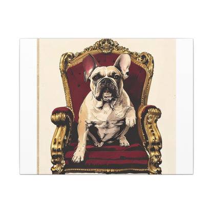 Custom Pet Portrait Canvas Print | Funny Pet Gift