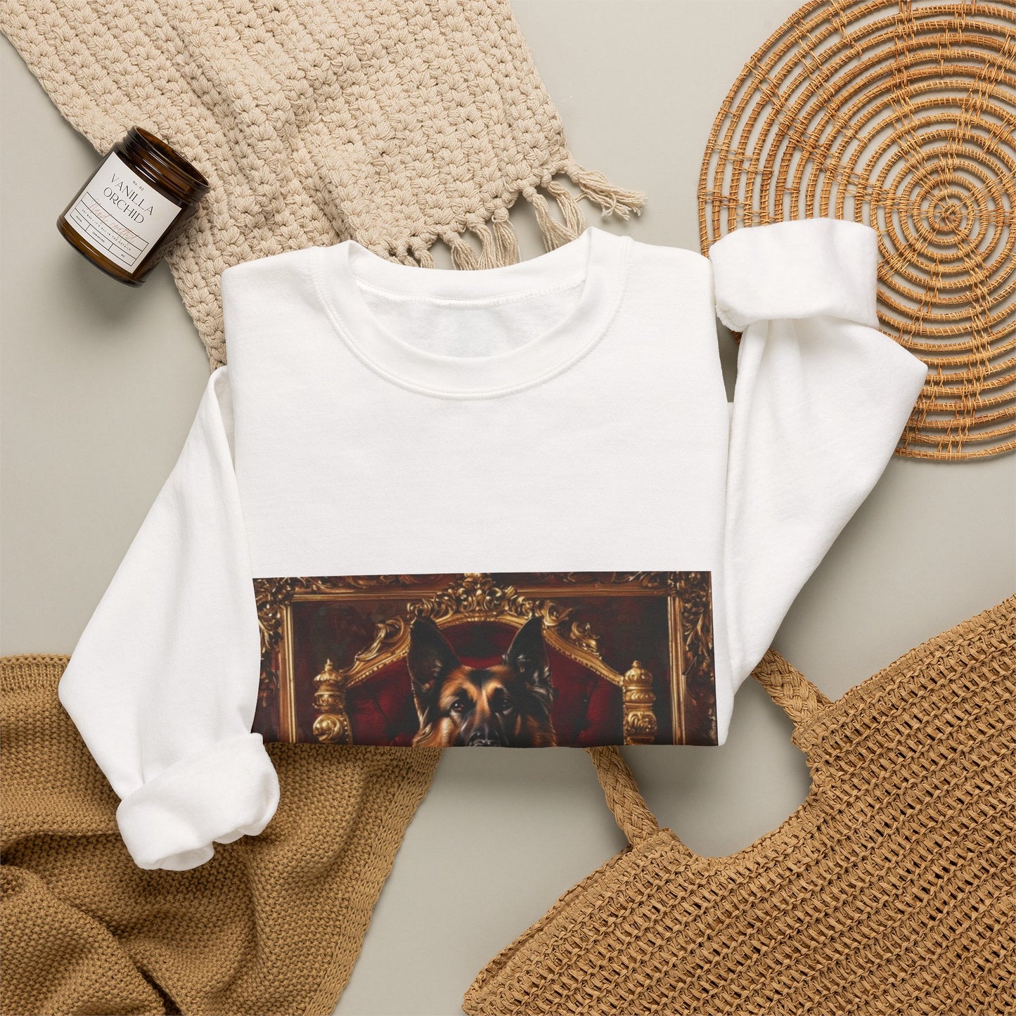 Custom Pet Portrait Unisex Sweatshirt | Funny Pet Gift