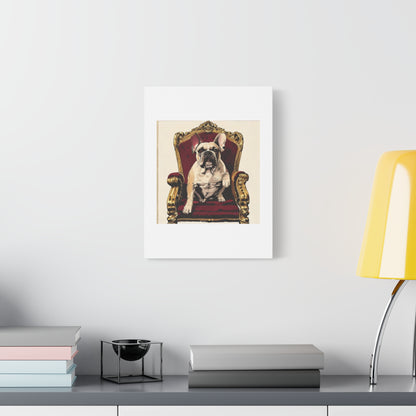 Custom Pet Portrait Classic Stretched Canvas Print | Funny Pet Gift