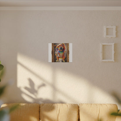 Custom Pet Portrait Canvas Print | Funny Pet Gift