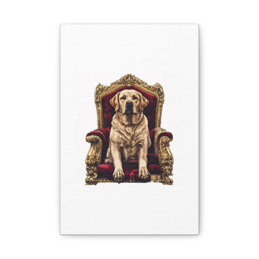 Custom Pet Portrait Classic Stretched Canvas Print | Funny Pet Gift