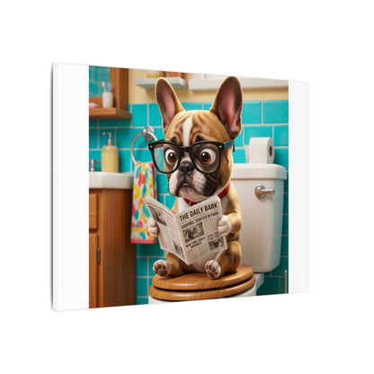 Custom Pet Portrait Canvas Print | Funny Pet Gift