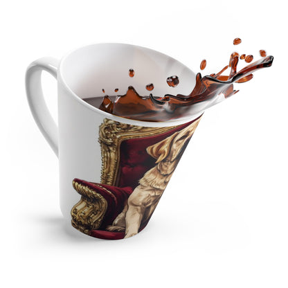 Custom Pet Portrait Latte Mug | Funny Pet Gift