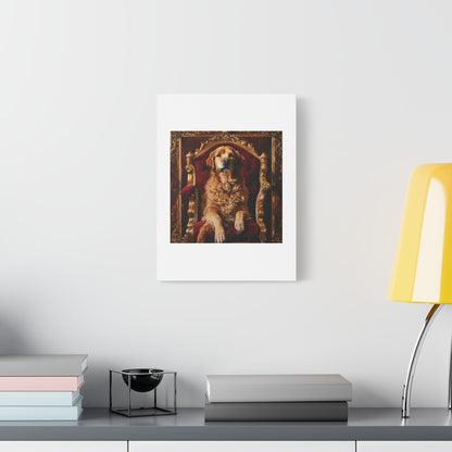 Custom Pet Portrait Classic Stretched Canvas Print | Funny Pet Gift