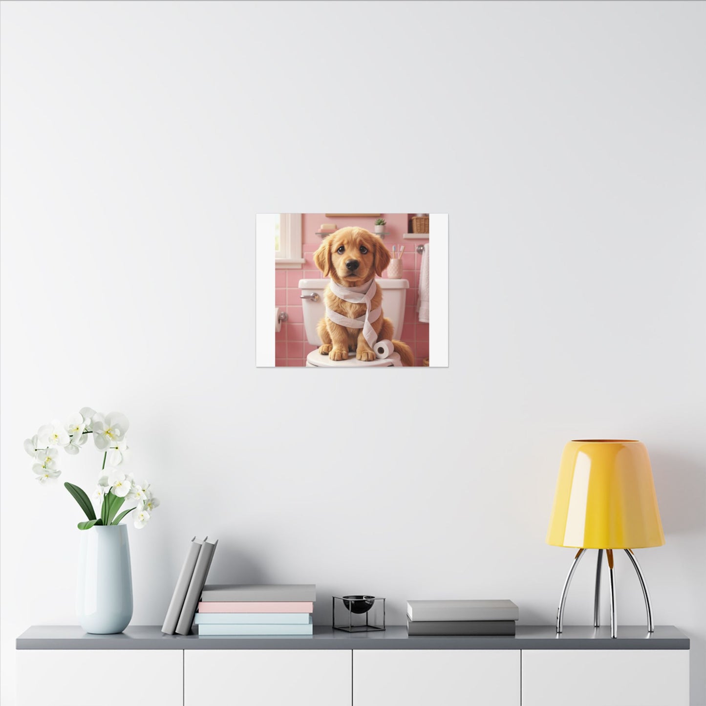 Custom Pet Portrait Canvas Print | Funny Pet Gift