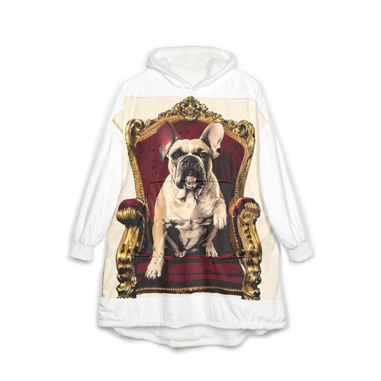 Custom Pet Portrait Hooded Wearable Blanket | Funny Pet Gift