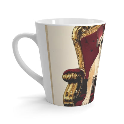 Custom Pet Portrait Latte Mug | Funny Pet Gift