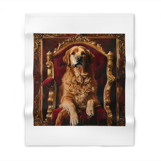 Custom Pet Portrait Throw Blanket | Funny Pet Gift
