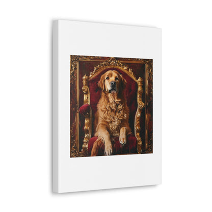 Custom Pet Portrait Classic Stretched Canvas Print | Funny Pet Gift