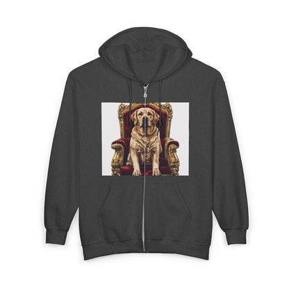 Custom Pet Portrait Unisex Zip-Up Hoodie | Funny Pet Gift