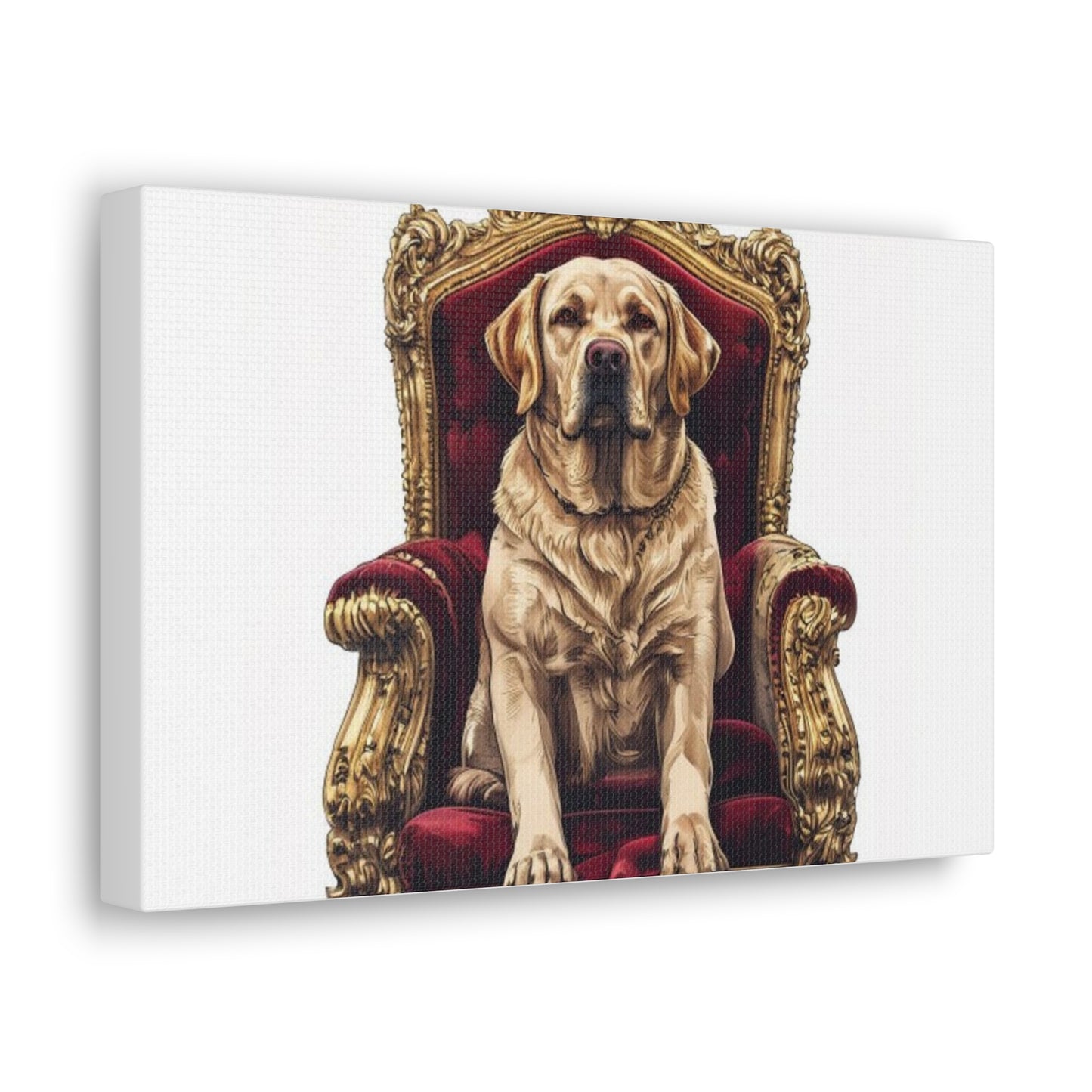 Custom Pet Portrait Classic Stretched Canvas Print | Funny Pet Gift