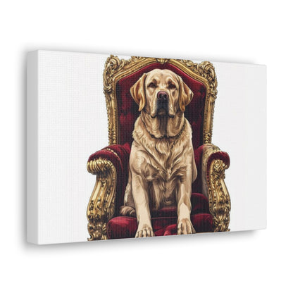 Custom Pet Portrait Classic Stretched Canvas Print | Funny Pet Gift