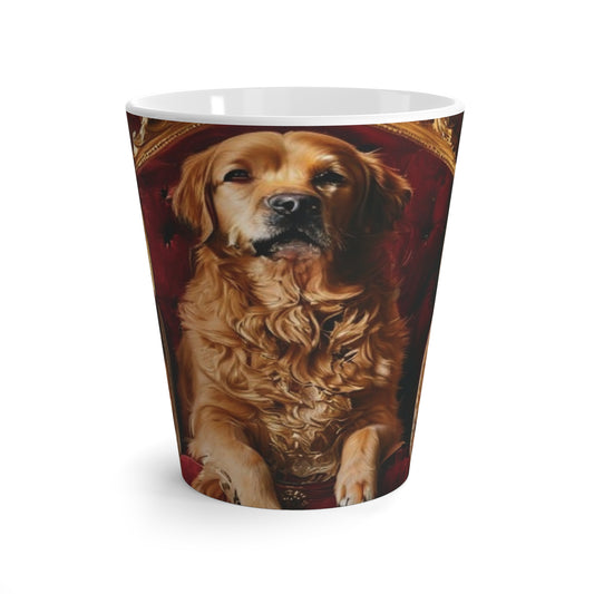Custom Pet Portrait Latte Mug | Funny Pet Gift