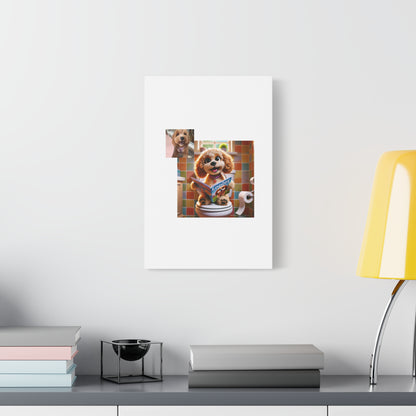 Custom Pet Portrait Classic Stretched Canvas Print | Funny Pet Gift