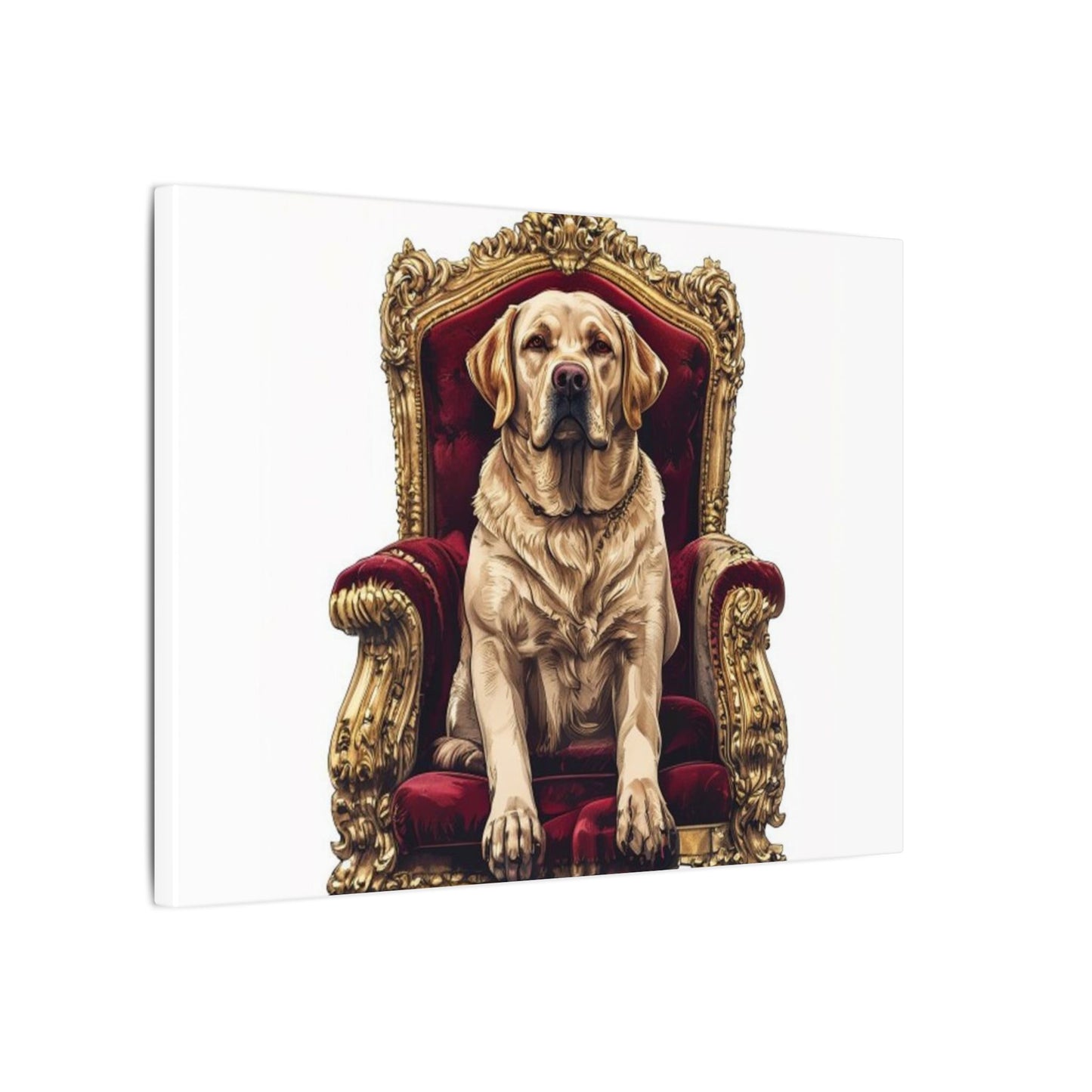 Custom Pet Portrait Canvas Print | Funny Pet Gift