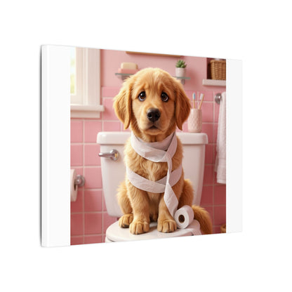 Custom Pet Portrait Canvas Print | Funny Pet Gift