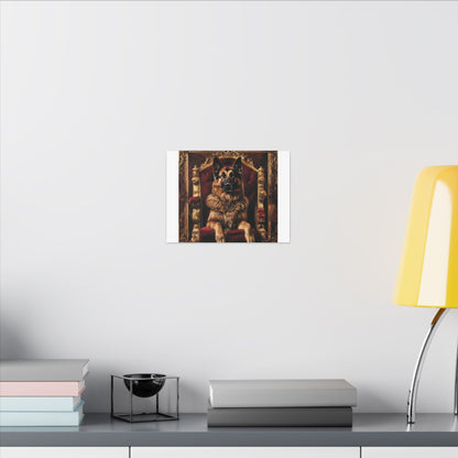 Custom Pet Portrait Canvas Print | Funny Pet Gift