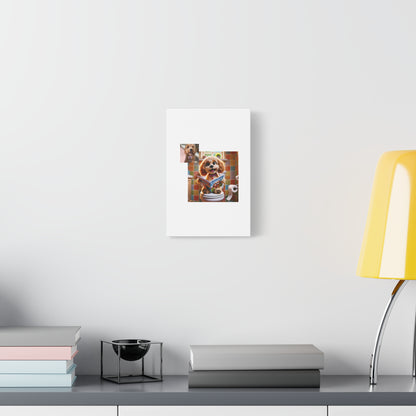 Custom Pet Portrait Classic Stretched Canvas Print | Funny Pet Gift