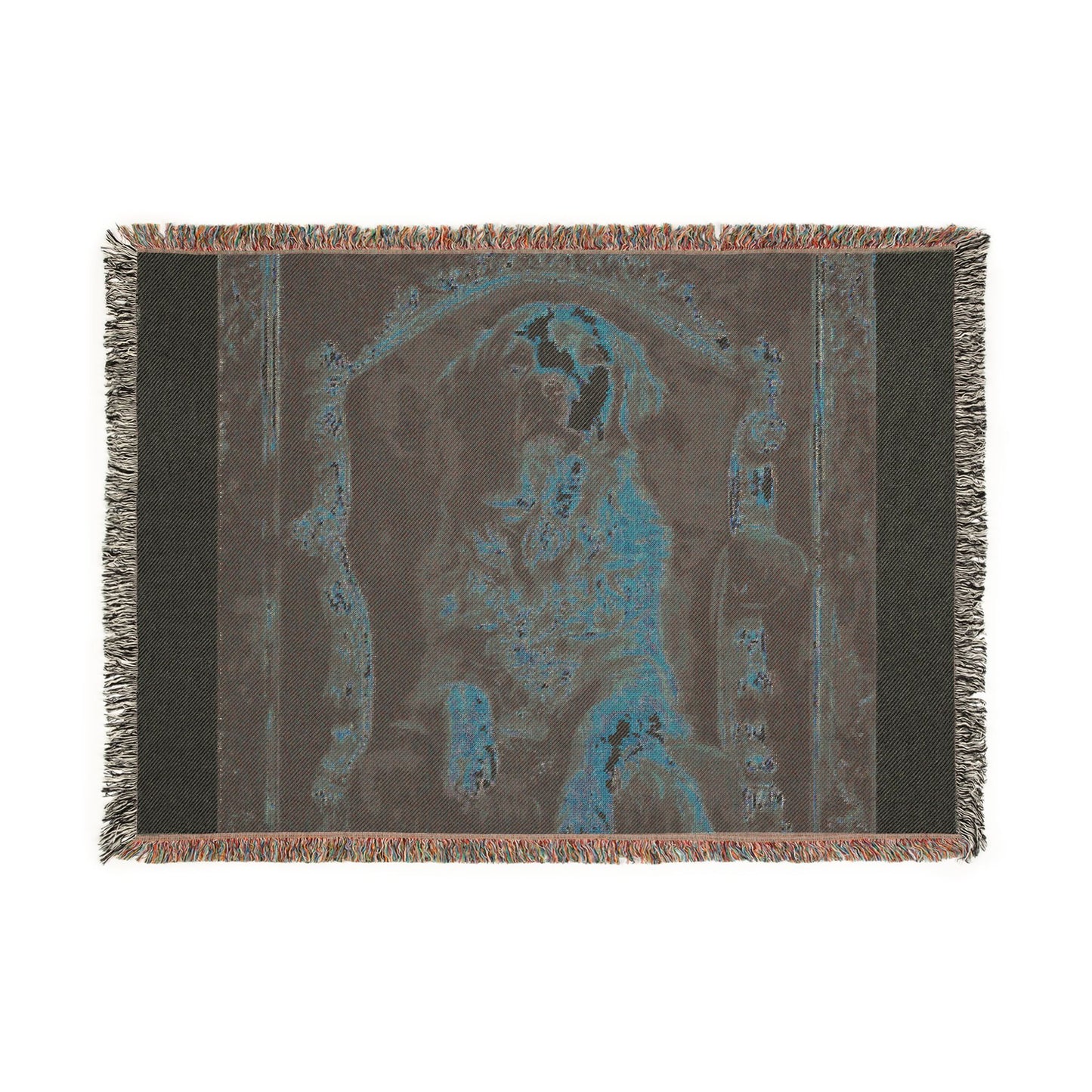 Custom Pet Portrait Woven Blanket | Funny Pet Gift