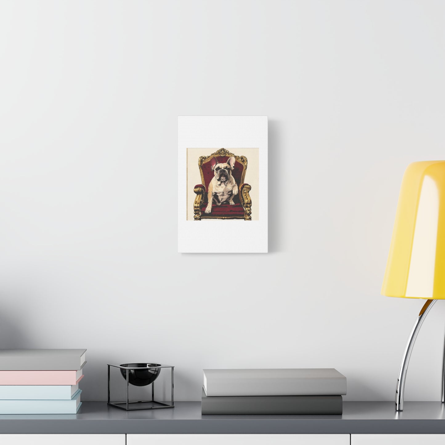 Custom Pet Portrait Classic Stretched Canvas Print | Funny Pet Gift