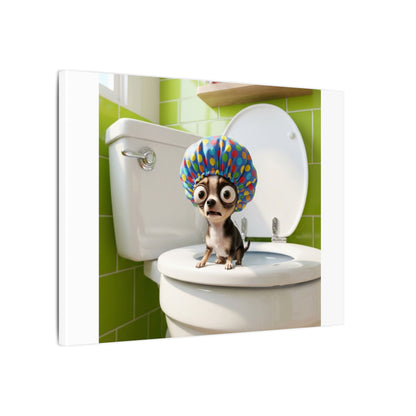 Custom Pet Portrait Canvas Print | Funny Pet Gift