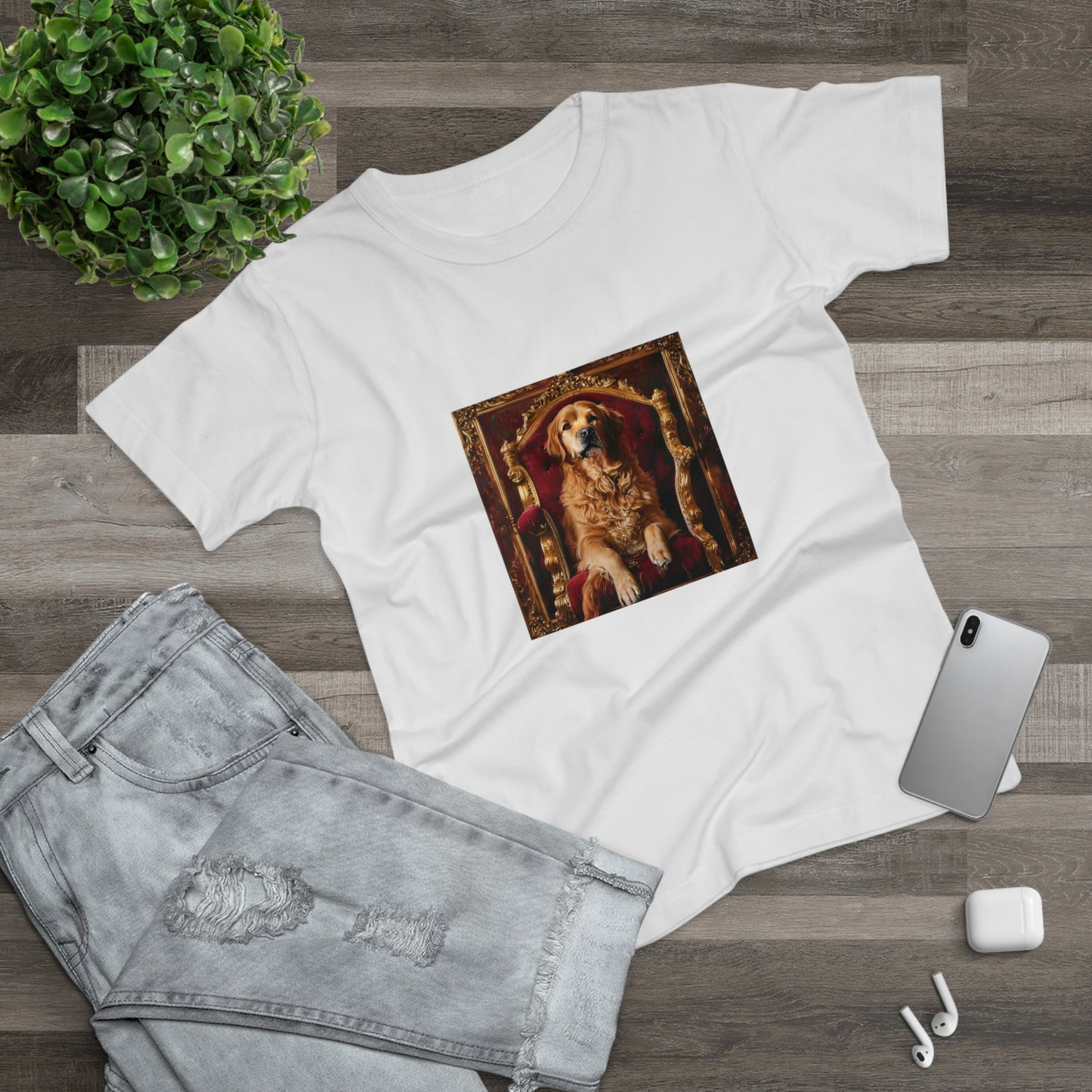 Custom Pet Portrait Women'S T-Shirt | Funny Pet Gift