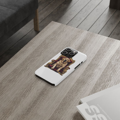 Custom Pet Portrait Slim Phone Case | Funny Pet Gift