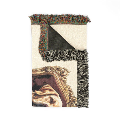 Custom Pet Portrait Woven Blanket | Funny Pet Gift