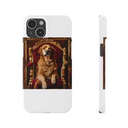 Custom Pet Portrait Slim Phone Case | Funny Pet Gift