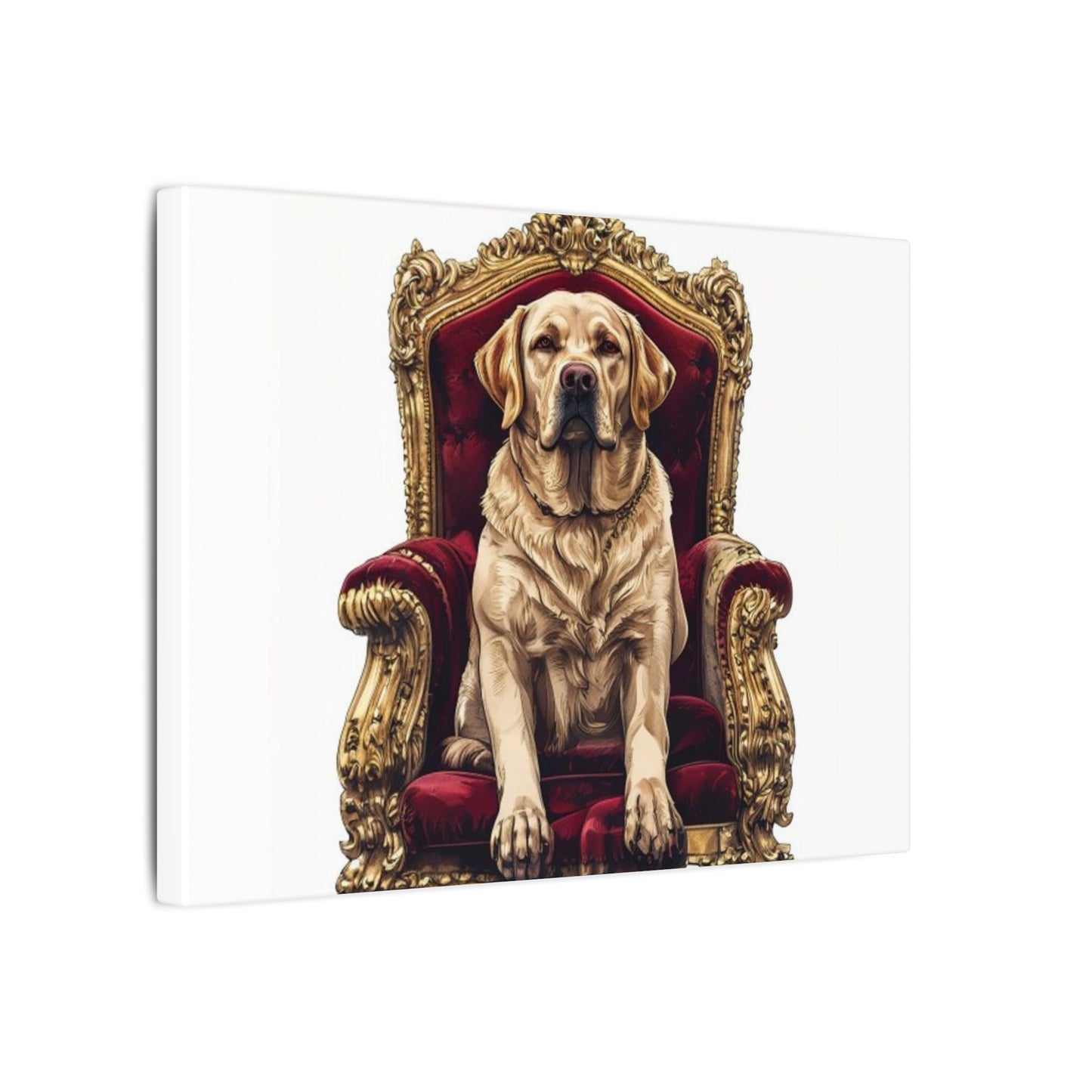 Custom Pet Portrait Canvas Print | Funny Pet Gift