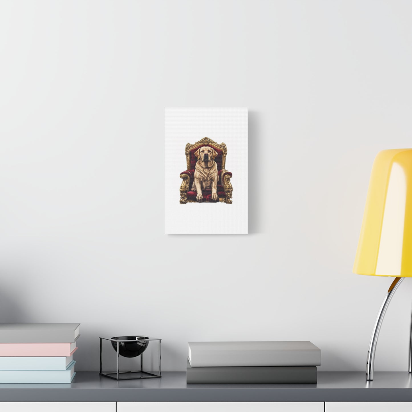 Custom Pet Portrait Classic Stretched Canvas Print | Funny Pet Gift
