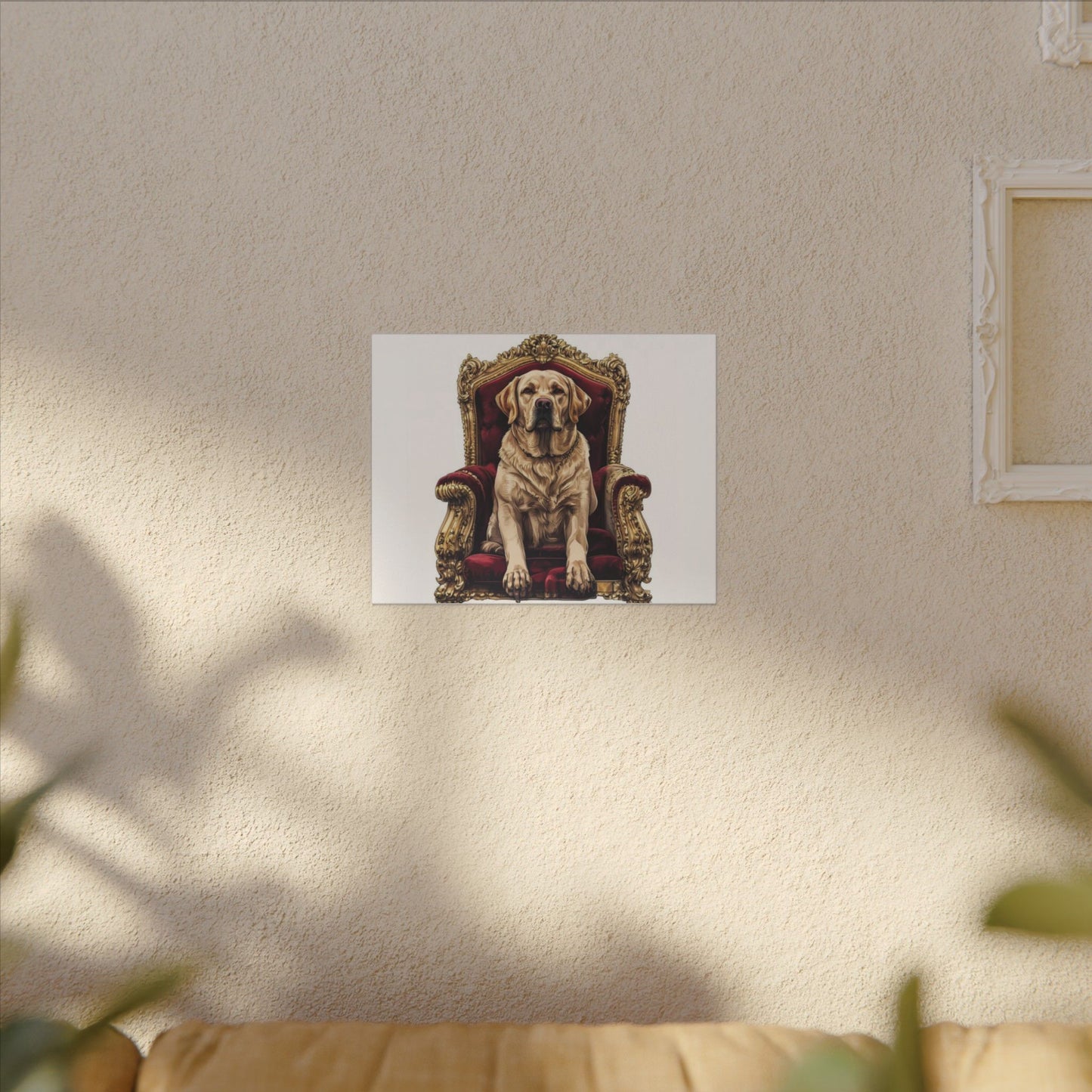 Custom Pet Portrait Canvas Print | Funny Pet Gift