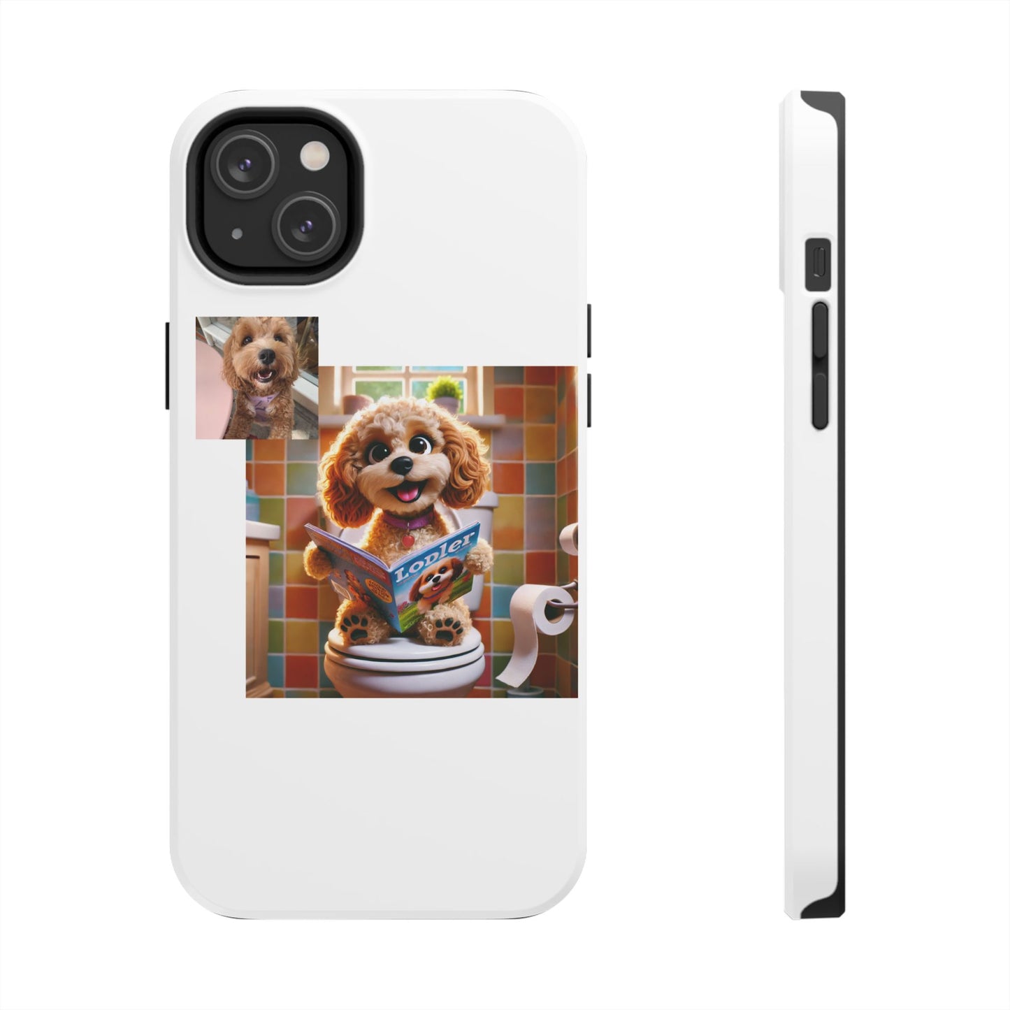 Custom Pet Portrait Phone Case | Funny Pet Gift