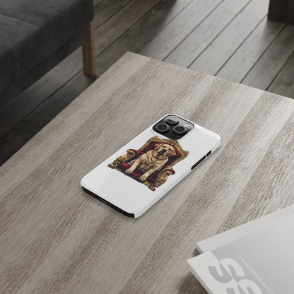 Custom Pet Portrait Slim Phone Case | Funny Pet Gift