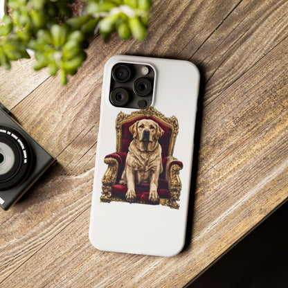 Custom Pet Portrait Slim Phone Case | Funny Pet Gift