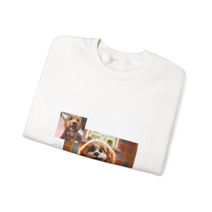 Custom Pet Portrait Unisex Sweatshirt | Funny Pet Gift
