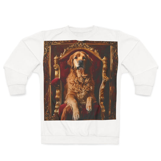 Custom Pet Portrait All-Over Print Sweatshirt | Funny Pet Gift