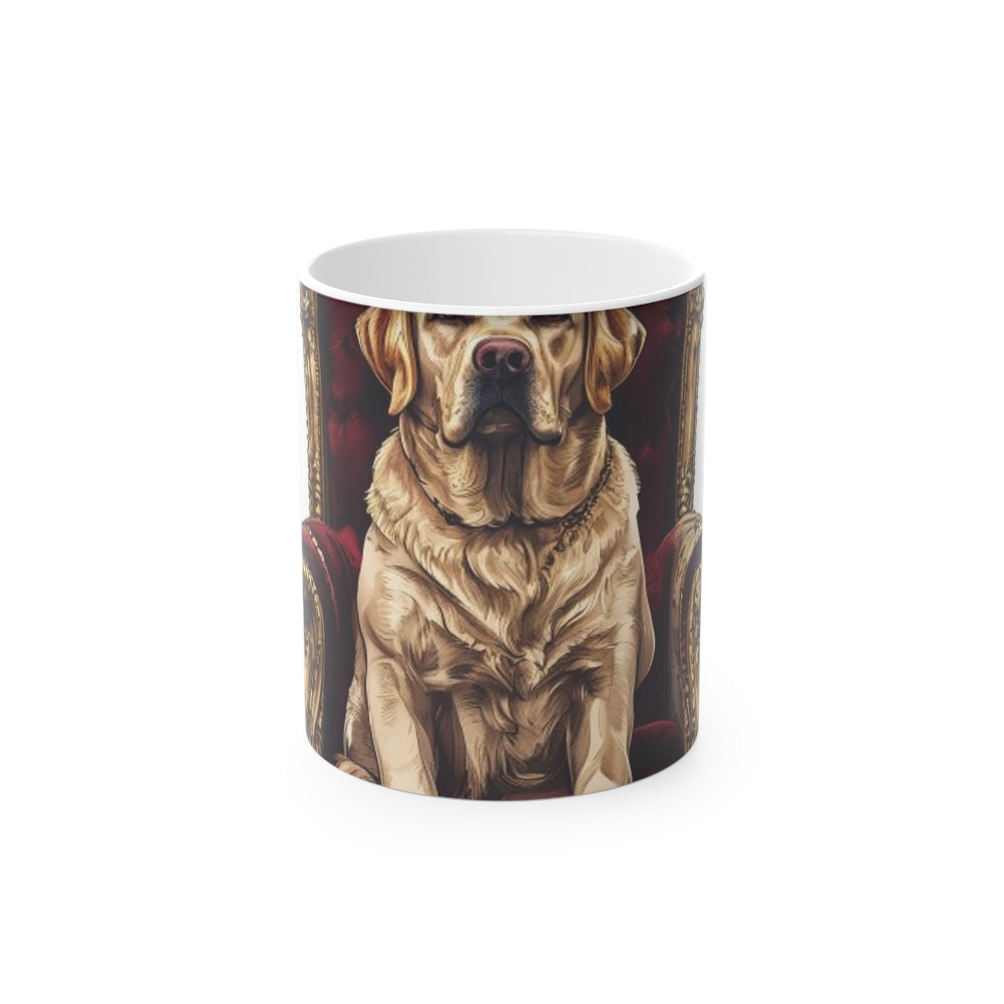 Custom Pet Portrait Heat-Activated Magic Mug | Funny Pet Gift