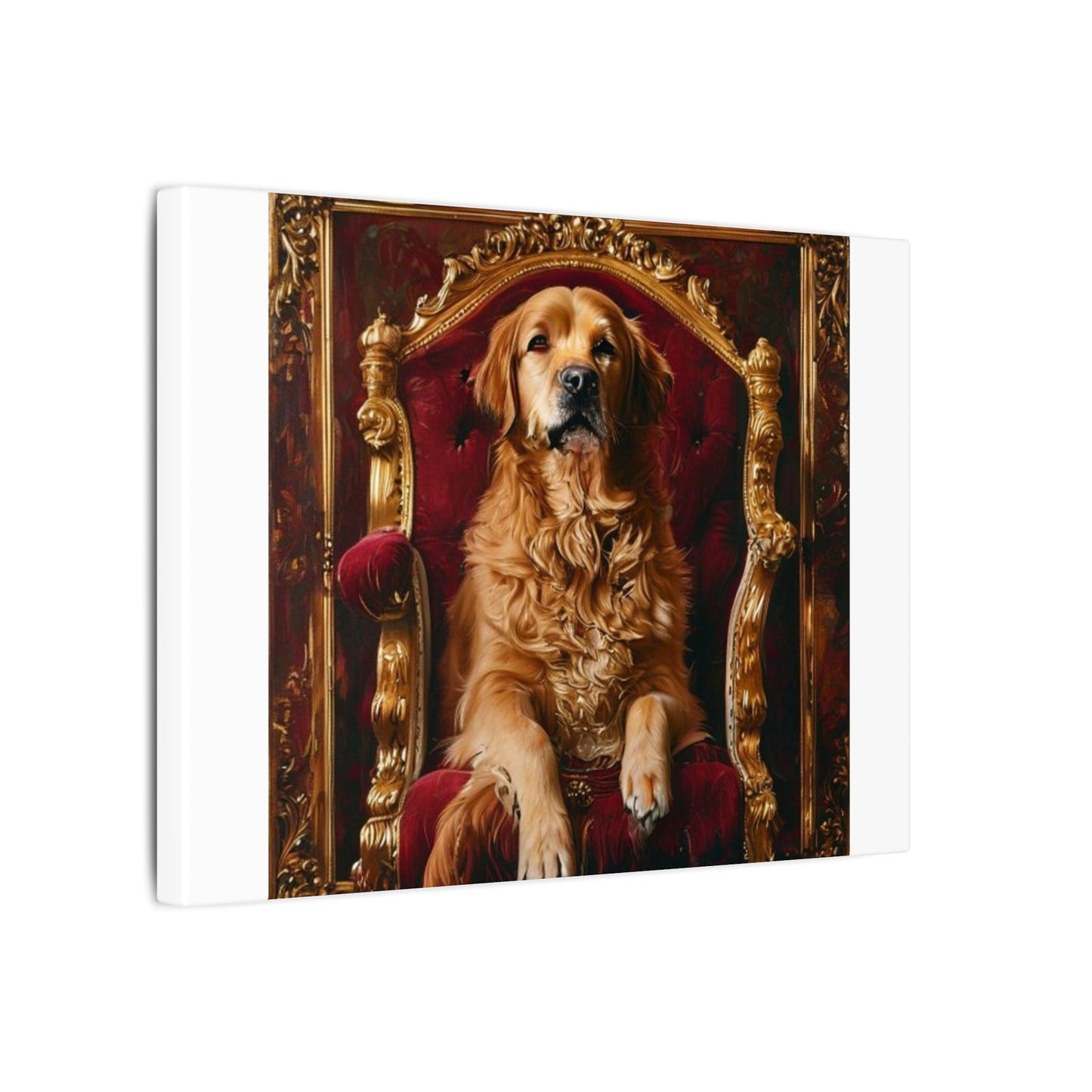 Custom Pet Portrait Canvas Print | Funny Pet Gift