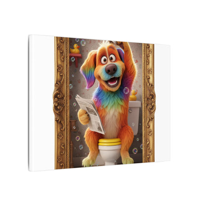 Custom Pet Portrait Canvas Print | Funny Pet Gift