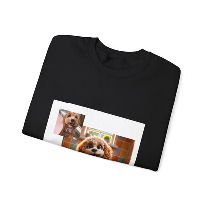 Custom Pet Portrait Unisex Sweatshirt | Funny Pet Gift