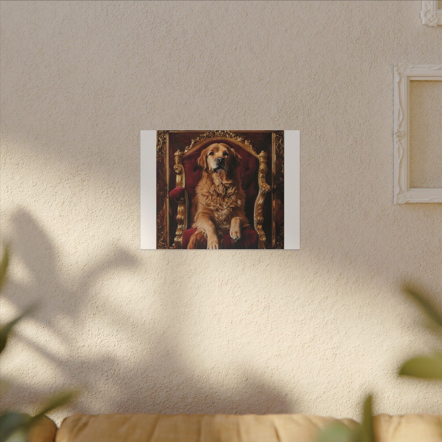 Custom Pet Portrait Canvas Print | Funny Pet Gift