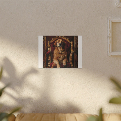 Custom Pet Portrait Canvas Print | Funny Pet Gift