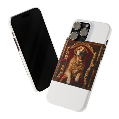 Custom Pet Portrait Slim Phone Case | Funny Pet Gift