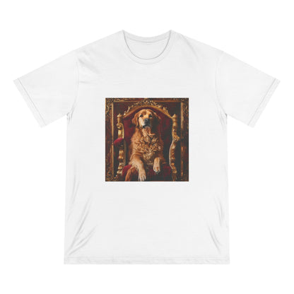 Custom Pet Portrait Organic Unisex T-Shirt | Funny Pet Gift