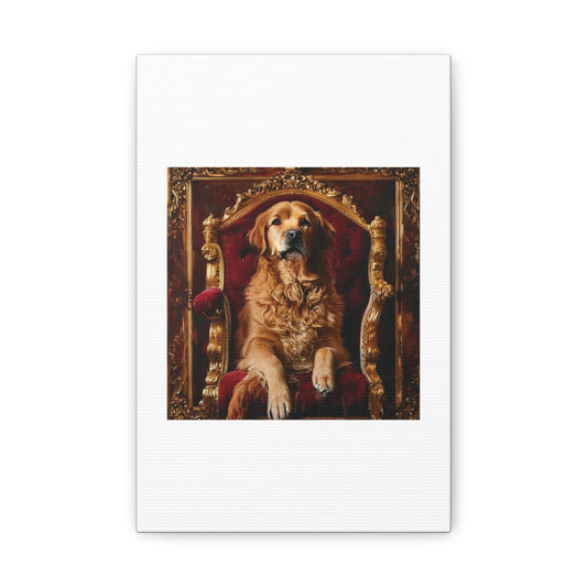 Custom Pet Portrait Classic Stretched Canvas Print | Funny Pet Gift