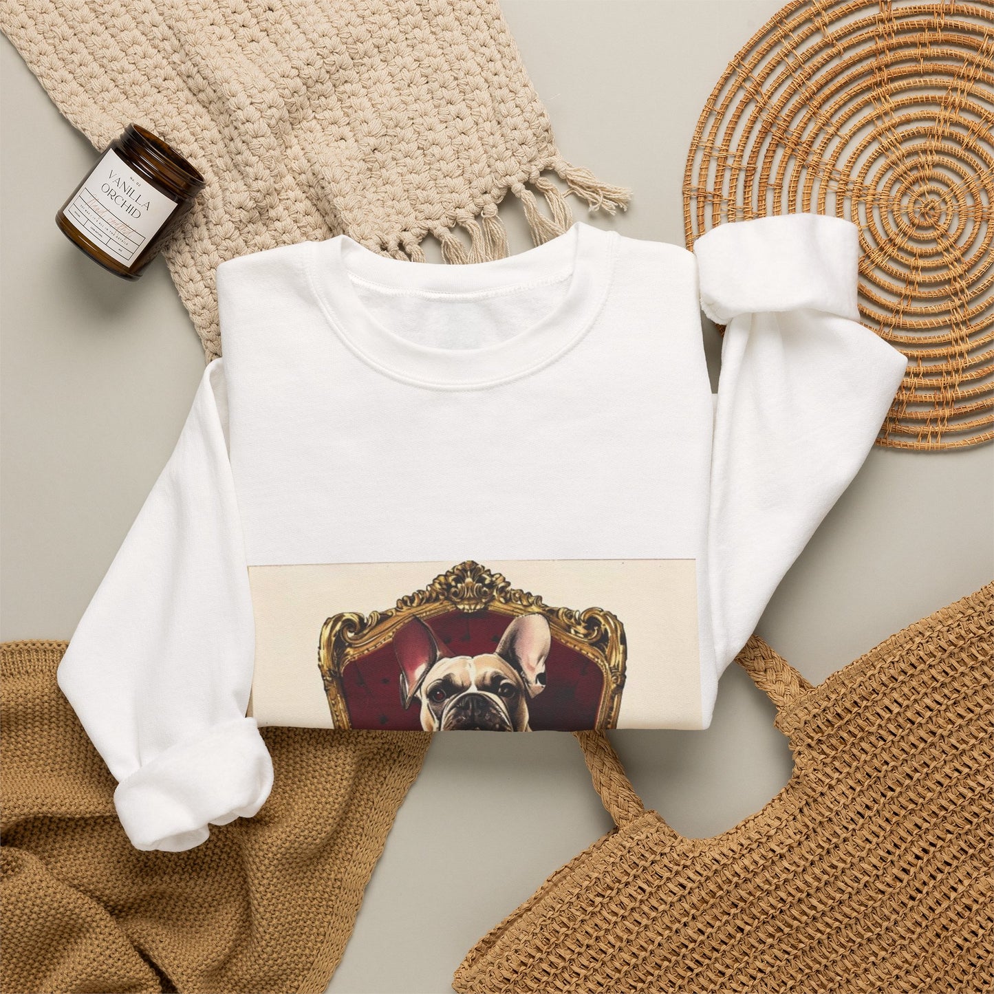 Custom Pet Portrait Unisex Sweatshirt | Funny Pet Gift